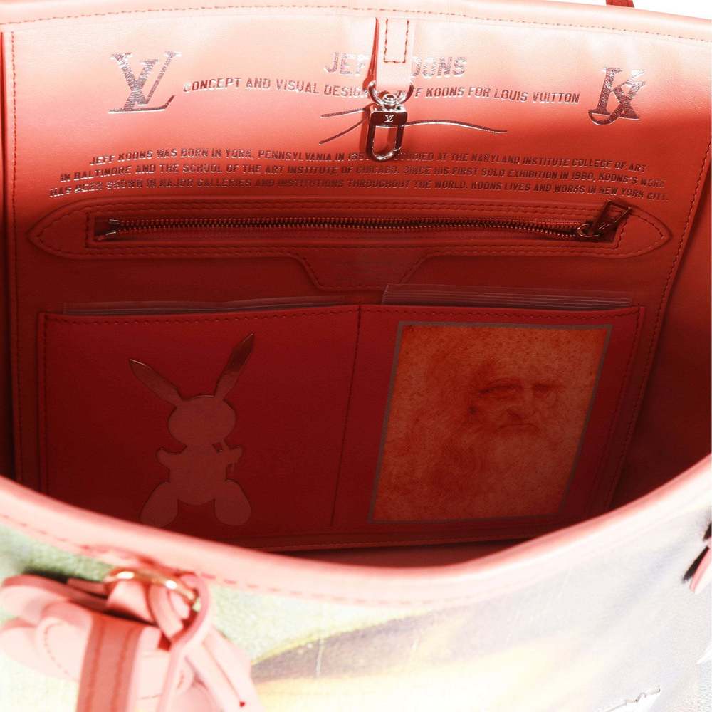Louis Vuitton x Jeff Koons Masters Collection Mona Lisa Neverfull MM - Picture 8 of 8